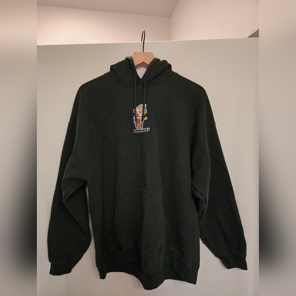 "Hoodie Baby" Hoodie Allen Sweatshirt Green Size XL